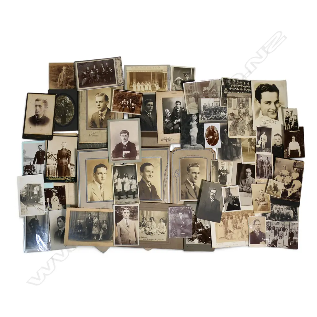 COLLECTION VINTAGE PHOTOS OF NZ SCENES & HISTORICAL SITES, some postcards included Image 1++